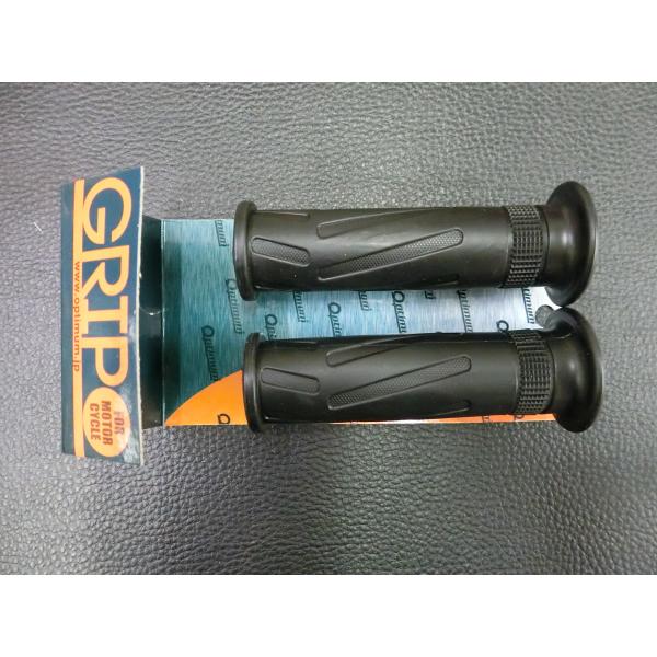 未使用 オプティマム OPTIMUM スタンダードハンドルグリップ 非貫通 ブラック 全長115mm...
