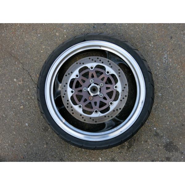 中古 カワサキ KAWASAKI  バリオス BALIUS ZR250 フロントホイール エンケイ ...