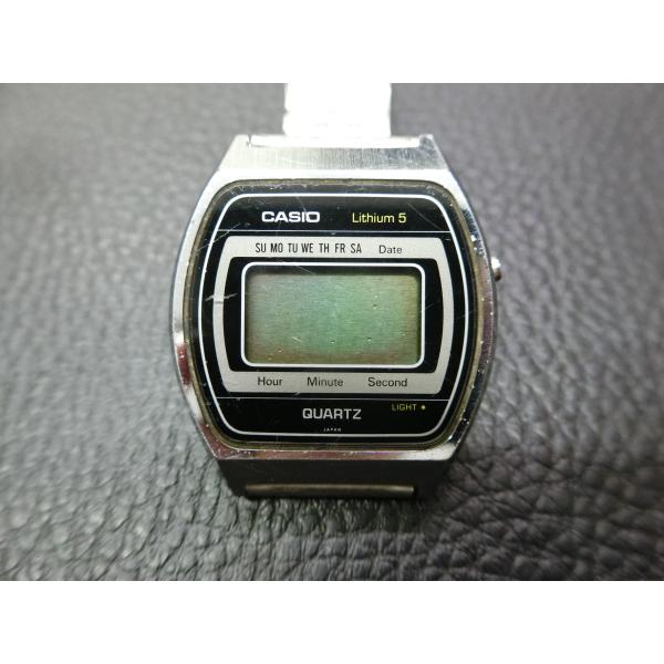 カシオ CASIO リチウム5 Lithium5 デジタル時計 クォーツ 腕時計 裏蓋無 ジャンク ...