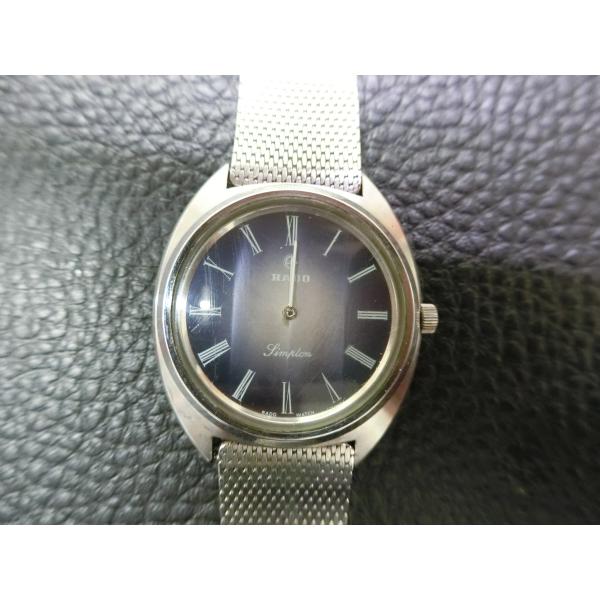 レア物 ヴィンテージ メンズ ドレスウォッチ ラドー RADO シンプロン SIMPLON 手巻 グ...
