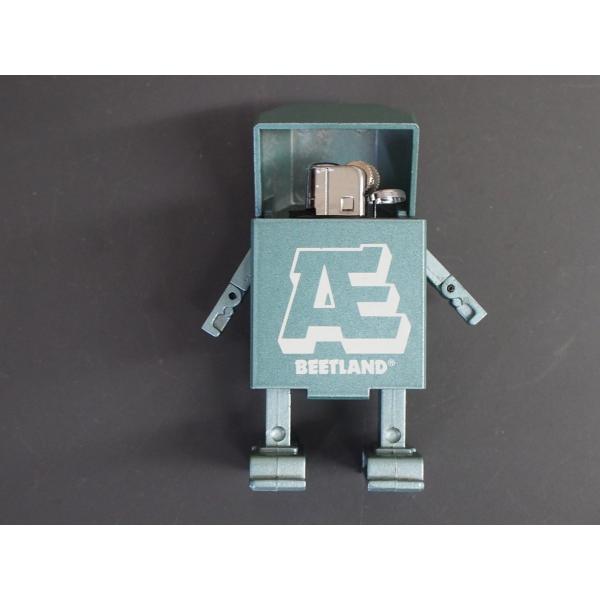 中古 ゴールドライタン模倣品 ジッポーに飽きた方にもお勧め 変形型 オイルライター BEETLAND...