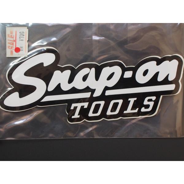 デッドストック 当時物 日本正規品 スナップオン Snap-on tools 旧ロゴ ステッカー シ...