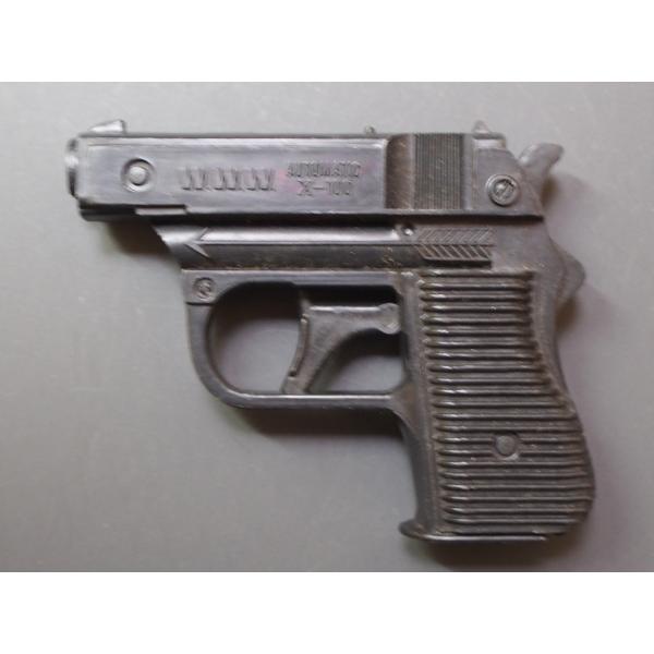 昭和レトロ 駄玩具 駄菓子屋 メーカー不明 X-100 ワルサー P-38 Walther トイガン...