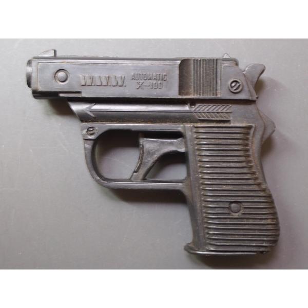 昭和レトロ 駄玩具 駄菓子屋 メーカー不明 X-100 ワルサー P-38 Walther トイガン...