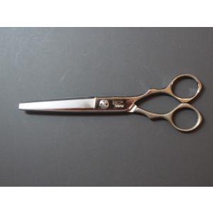 ◆送料無料 賢済 KENSAI 沼津海老 7インチ シザー 理容鋏 ハサミ 理容 賢斎 沼津海老727 理容師用 セルフカット用 中古シザー ハサミ屋