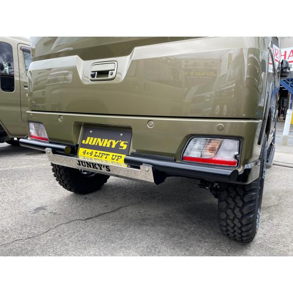 リアパイプバンパー　アトレー　ハイゼット　バンパーガード　オリジナルパーツ　バージョン2　３ピース