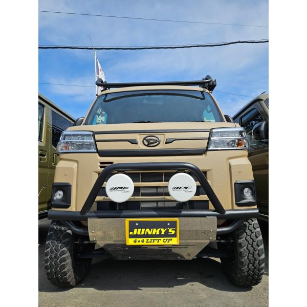 フロントバンパーガード type5 フォグバージョン アンダーバー付き パイプバンパー ジャンキーズ...