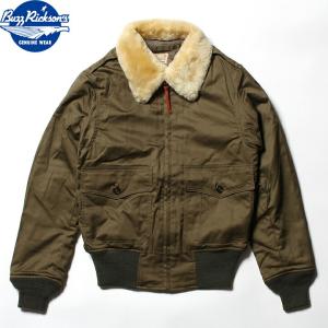 No.BR14388 BUZZ RICKSON'S バズリクソンズtype B-10“L.S.L. GARMENT CO.”NATURAL MOUTON COLLAR｜junkyspecial