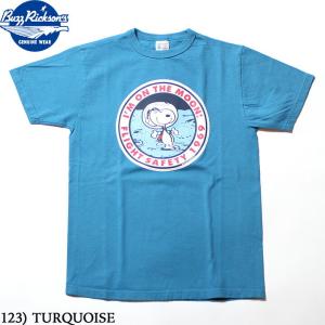 No.BR78423 BUZZ RICKSONS × PEANUTSS/S T-SHIRT“I'M ON THE MOON”｜junkyspecial