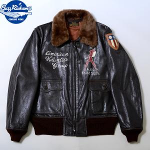 No.BR80610 BUZZ RICKSON'S バズリクソンズ type AN6552 AMERICAN SPORTSWEAR CO. 3rd PURSUIT SQ. FLYING TIGERS｜junkyspecial