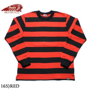 No.IM67733 INDIAN MOTORCYCLEHEAVY BORDERL/S T-SHIRT｜junkyspecial