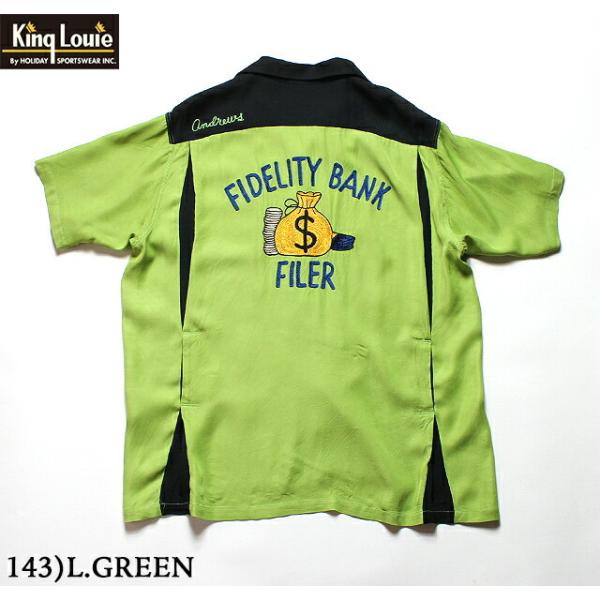 No.KL38135 KING LOUIE by HolidayBOWLING SHIRT “FID...