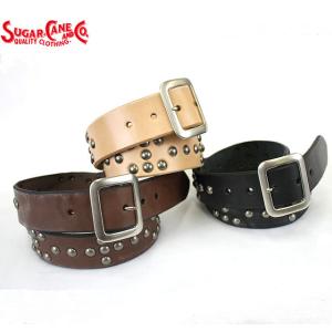 No.SC02321 SUGAR CANE シュガーケーンSTUDS BELT｜junkyspecial