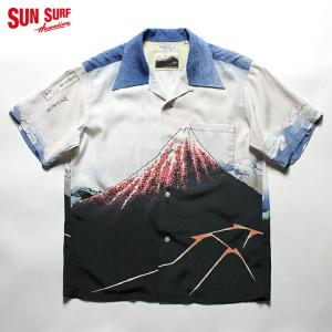 No.SS38197 SUN SURF × 北齋SPECIAL EDITION“山下白雨”｜junkyspecial