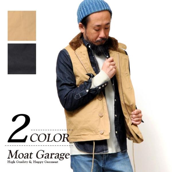 N-1 デッキジャケット ベスト メンズ 秋冬 デッキベスト 世田谷ベース ミリタリー