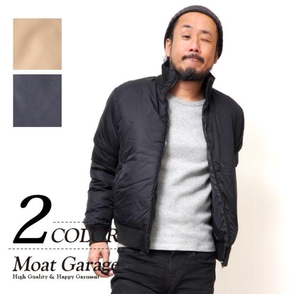 ナイロンタンカースジャケット アウター メンズ 春秋冬 カーキ ベージュ ブラック アメカジ