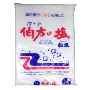 伯方塩業 伯方の塩 粗塩 にがり 天日塩 天日海...の商品画像