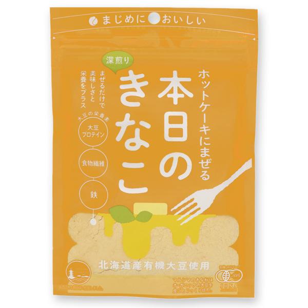 マルシマ ホットケーキにまぜる本日のきなこ 大豆プロテイン 食物繊維、鉄が豊富 75g