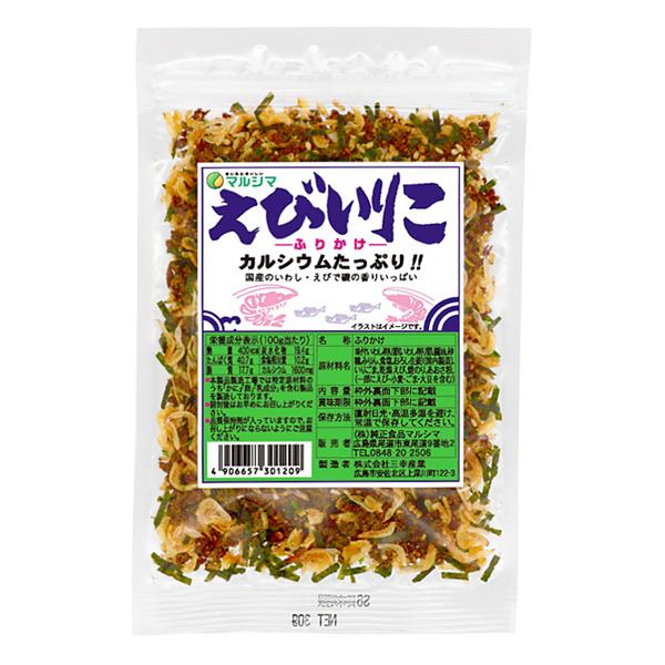 マルシマ えびいりこふりかけ カルシウム ごはん 弁当 30g