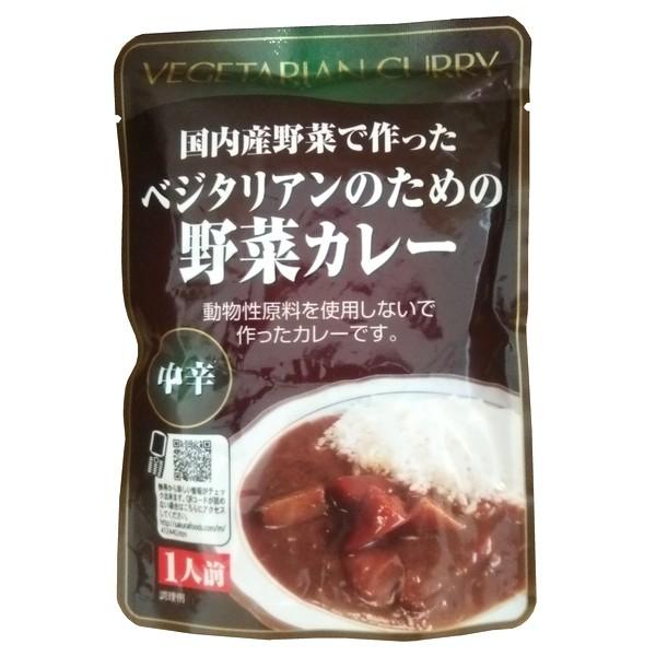 桜井 レトルト ベジタリアンのための野菜カレー 中辛 1人前 200g