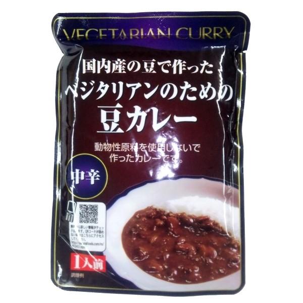 桜井 レトルト ベジタリアンのための豆カレー 中辛 1人前 200g