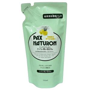 PAX NATURON パックスナチュロン トイレ洗い石けん 詰替用 350ml｜junmaru