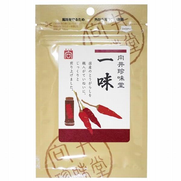 向井珍味堂 一味 一味唐辛子 唐辛子 国産 いちみ とうがらし 袋入 15g