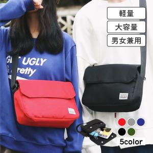 ショルダーバッグ メンズ レディース 斜めがけ 軽い