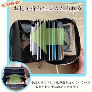 ミニ財布 レディース 革 お札折らない 財布 ...の詳細画像5