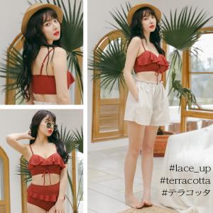 ビキニ 水着 レディース 体型カバー 3点セッ...の詳細画像4