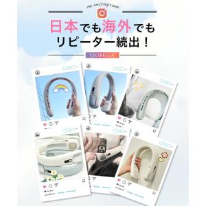 シシベラ ネックファン 1〜3段階 大風量 超...の詳細画像2