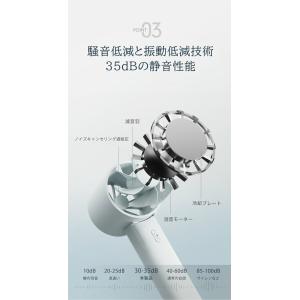 冷却ハンディファン 夏用 卓上扇風機 小型 携...の詳細画像5