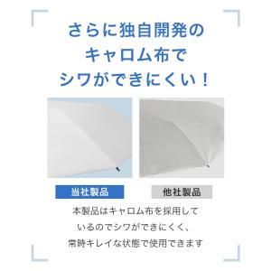 シシベラ ワンタッチ 日傘 折りたたみ 完全遮...の詳細画像3