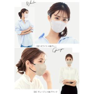 【500円クーポン配布中】3Dマスク バイカラ...の詳細画像2
