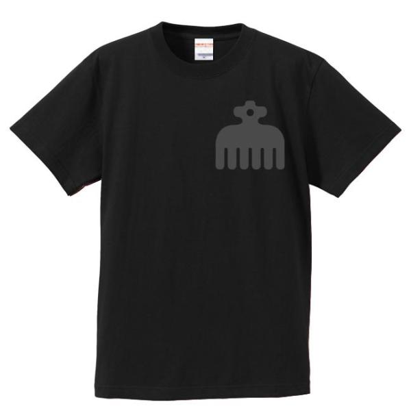 戦国武将Ｔシャツ 今川義元 ブラック S M L XL 家紋 赤鳥 プリント色 黒 左胸プリント