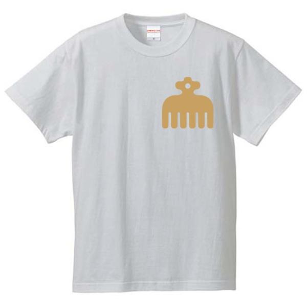 戦国武将Ｔシャツ 今川義元 ホワイト S M L XL 家紋 赤鳥 プリント色 キャメル 左胸プリン...