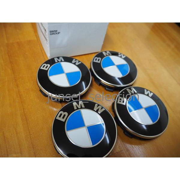 BMW 純正 最新 センターキャップ ホイールエンブレム 1台分 E84 X1 E83F25 X2 ...