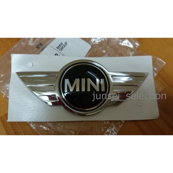 BMW MINI 純正 R56 R55 R57 ボンネットエンブレム ONE COOPER