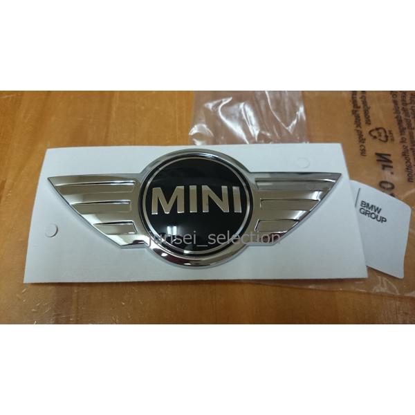 BMW MINI 純正 R56 R55 R57 R58 R59 ボンネットエンブレム ONE COO...
