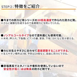 防カビ侍 強力被膜コートタイプ 300g /非...の詳細画像3
