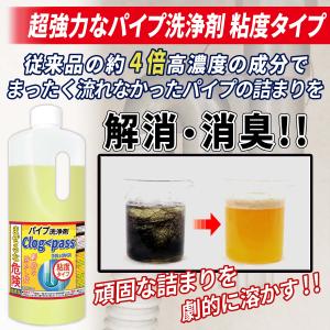 超強力 パイプ洗浄剤 クロッグパス 1kg 粘...の詳細画像2