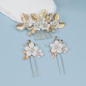 髪飾り 3点セット ヘアピン コーム かんざし...の詳細画像5