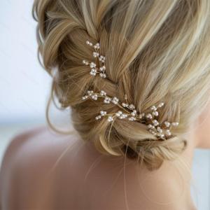 髪飾り 3点セット ヘアピン かんざし パール...の詳細画像2