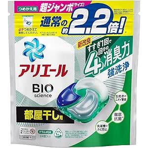 アリエール ジェルボール4D 洗濯洗剤 部屋干し 超ジャンボ 詰め替え 24個