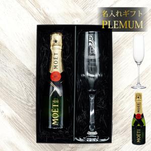 モエ エ シャンドン 名入れ ワイン シャンパン スパークリング プレゼント ギフト グラス セット ミニボトル 200ml j-wn006s-qt