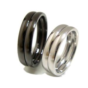 ペアリング ステンレス ブラック スチールシルバー バリエーション ステンレスアクセサリー 刻印 無...