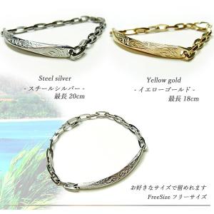 ハワイアンジュエリー ブレスレット ゴールド ...の詳細画像5