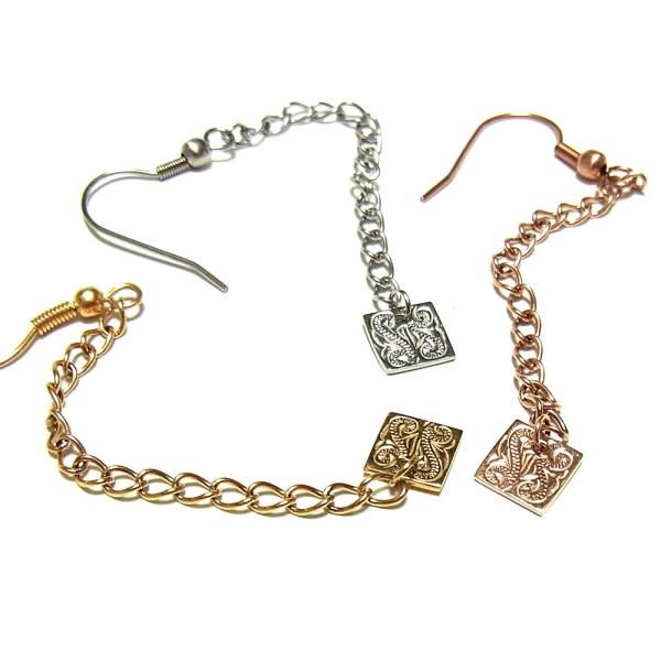 ハワイアンジュエリー ピアス 揺ら揺ら レディース プレゼント 片耳 金属アレルギー対応 サージカル...