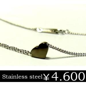 ネックレス ハート レディース チェーン ステンレス ブラック シンプル プレゼント ju8 年度末...