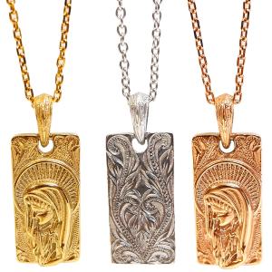 ハワイアンジュエリー ネックレス マリア リバーシブル 2WAY 花 写真フレーム フラワー 金属アレルギー対応 ステンレス インスタ sale